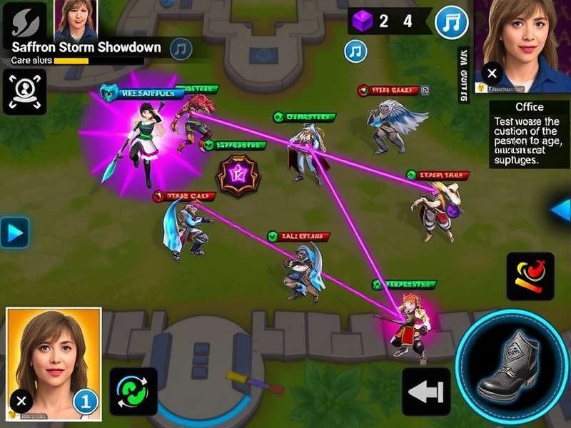 Saffron Storm Showdown strategies